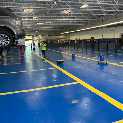 car business floor coatings aston pa